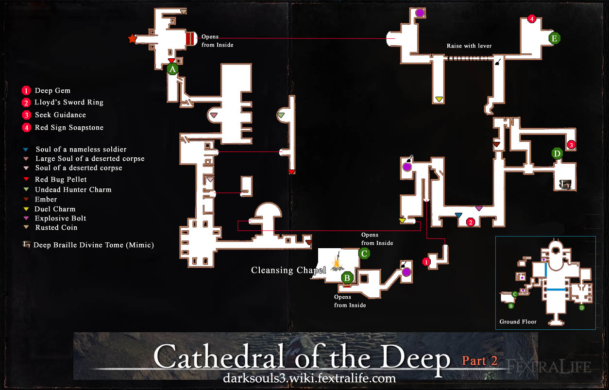 cathedral of the deep map2